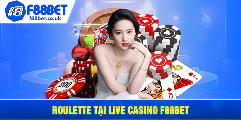 Roulette tại Live Casino f88bet