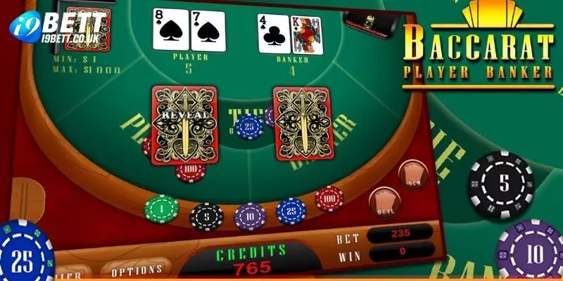 Baccarat i9bet có hàng trăm phòng chơi được mở